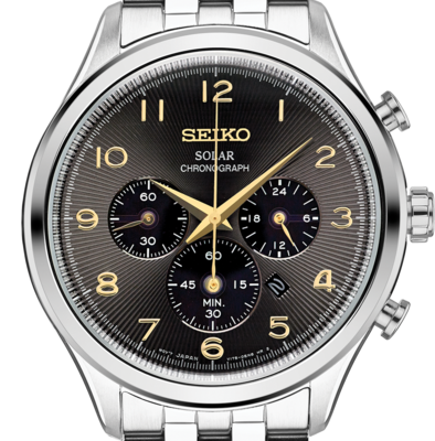 seiko solar chronograph ssc563